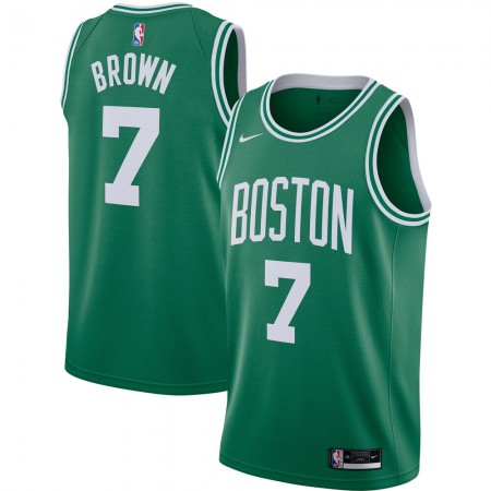 Maglia Boston Celtics Jaylen Brown 7 2020-21 Nike Icon Edition Swingman - Uomo